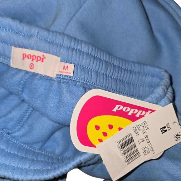 Womens Poppi Blue Lounge Pants with Fun Graphic, Medium, NWT!!!! - Picture 3 of 3